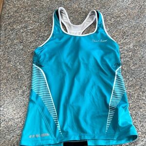 Pearl Izumi Women's Blue Tank Top size small